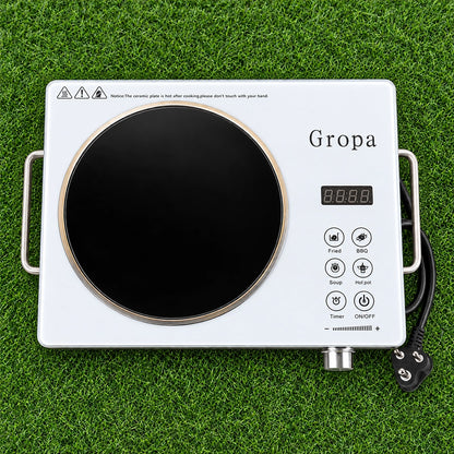 Gropa Inverter Electric Stove – 3500W | 220V | Multi-Function Cooking | Fried, BBQ, Soup & Hot Pot