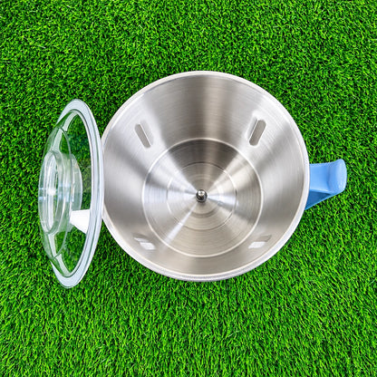 RAF R.8837 3-in-1 Electric Food Chopper – 3L Stainless Steel Bowl, 6-Blade System & Egg Beater