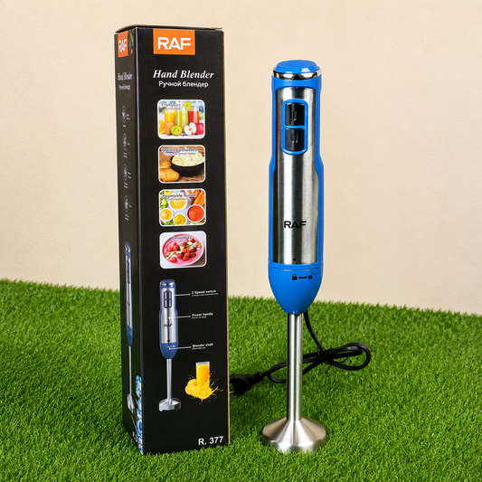 RAF Hand Blender R.377 – 2 Speed | Stainless Steel Shaft