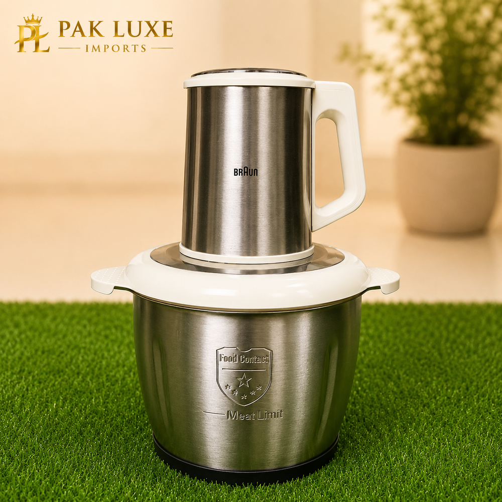 Braun 5 in 1 Electric Food Chopper – 3L Stainless Steel Bowl