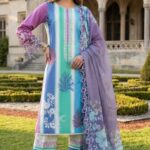 3 piece unstitched lawn suit
