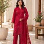 3 piece unstitched soft touch lawn suit