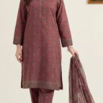 3 piece unstitched soft touch lawn suit